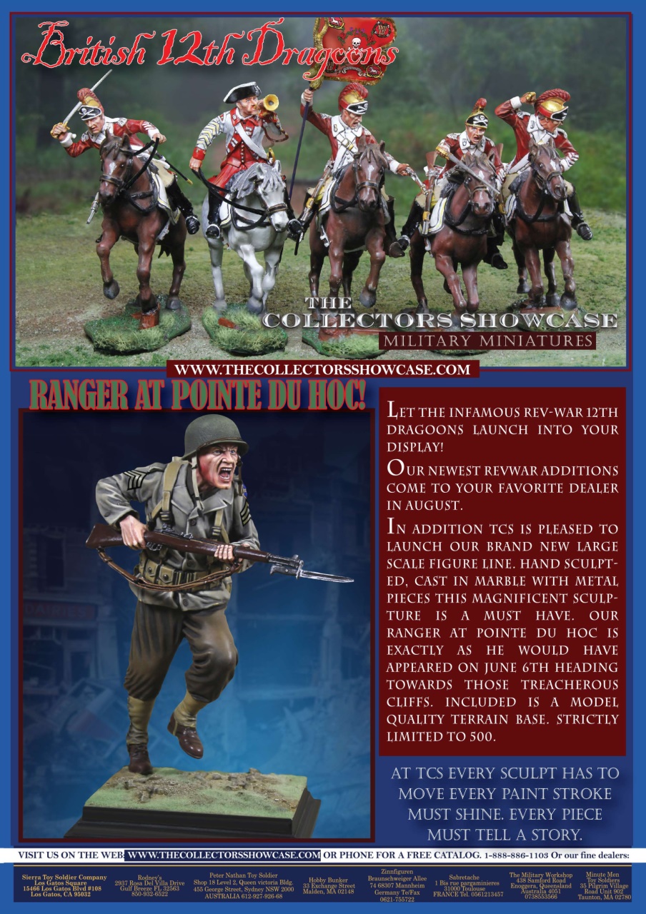 Toy Soldier & Model Figure Preview Pages