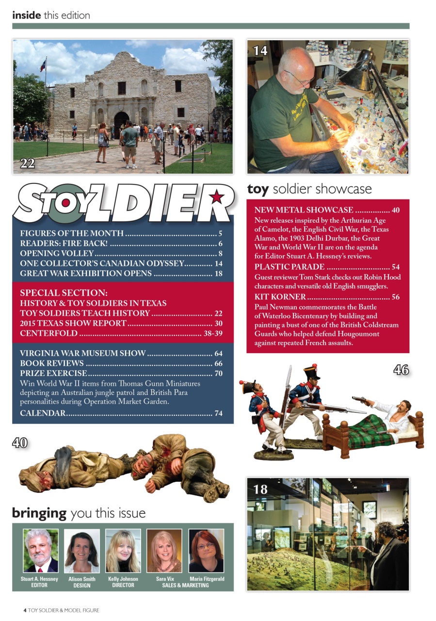 Toy Soldier & Model Figure Preview Pages