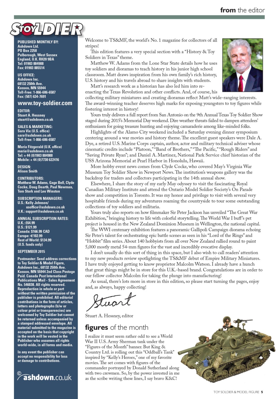 Toy Soldier & Model Figure Preview Pages