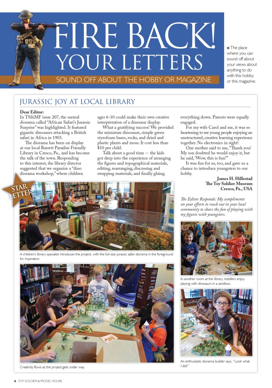 Toy Soldier & Model Figure Preview Pages