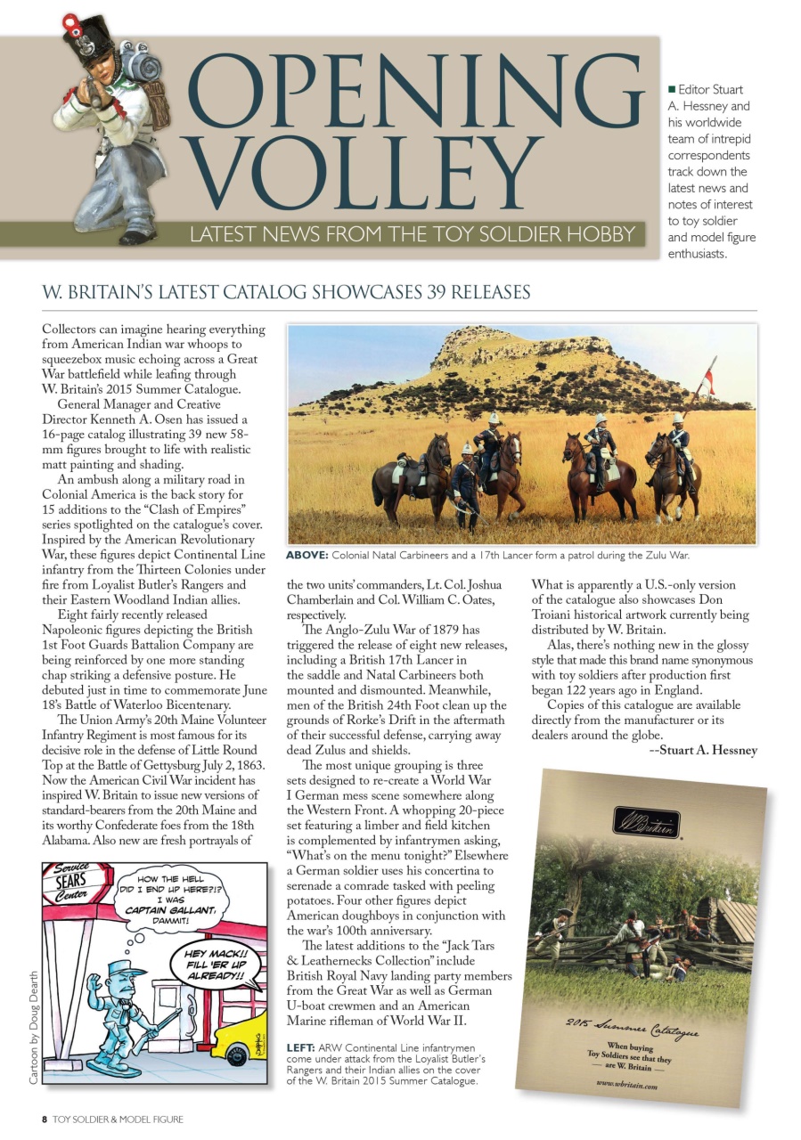 Toy Soldier & Model Figure Preview Pages