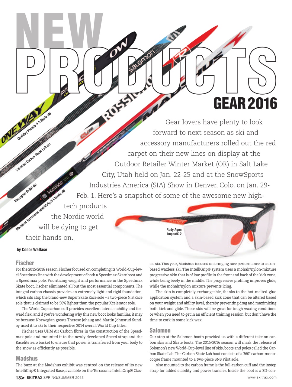 SkiTrax Preview Pages