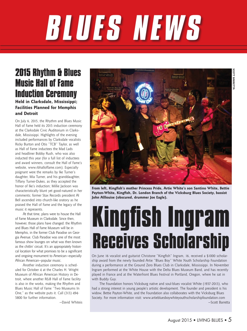 Living Blues Preview Pages