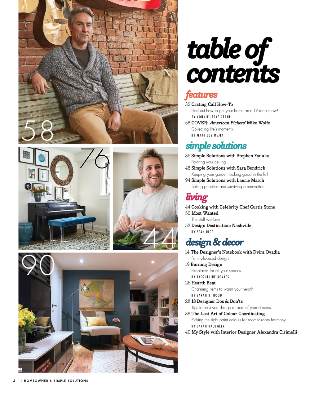 HOSS Magazine Preview Pages