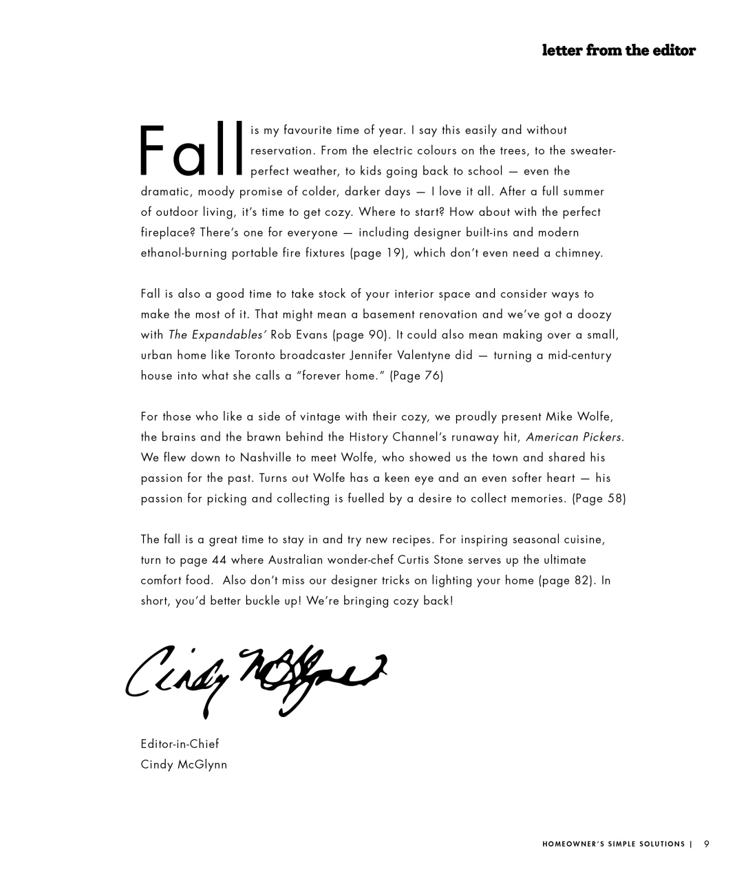 HOSS Magazine Preview Pages