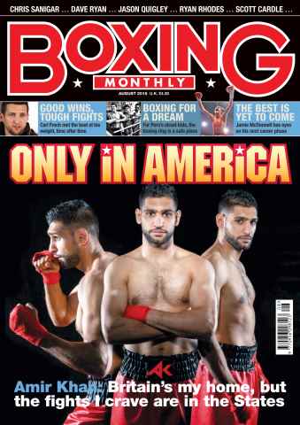 Boxing Monthly issue August 2015