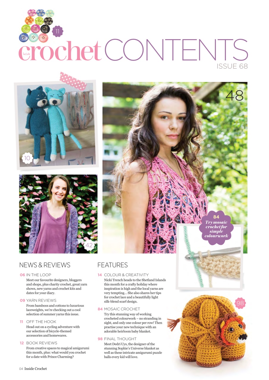 Inside Crochet Preview Pages