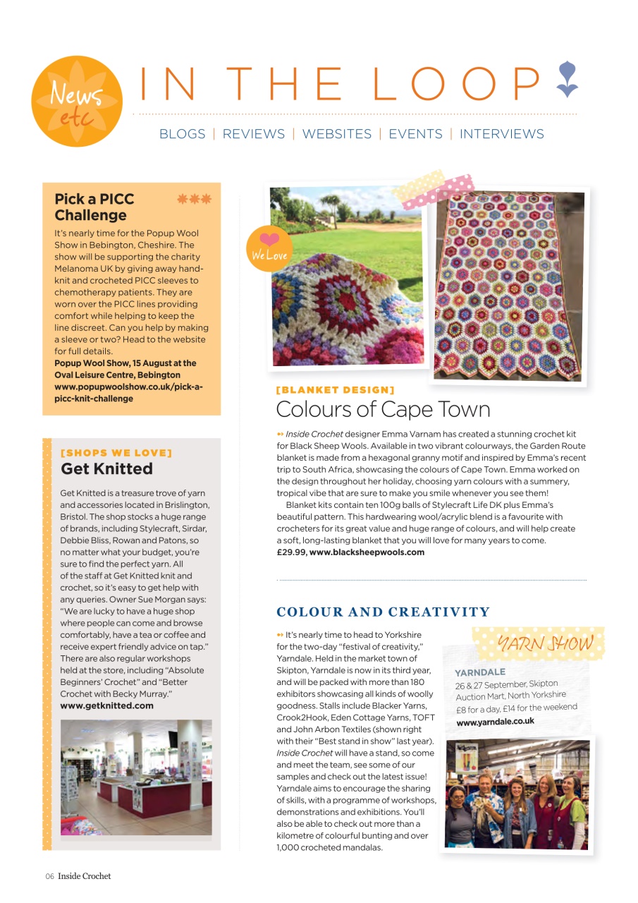 Inside Crochet Preview Pages