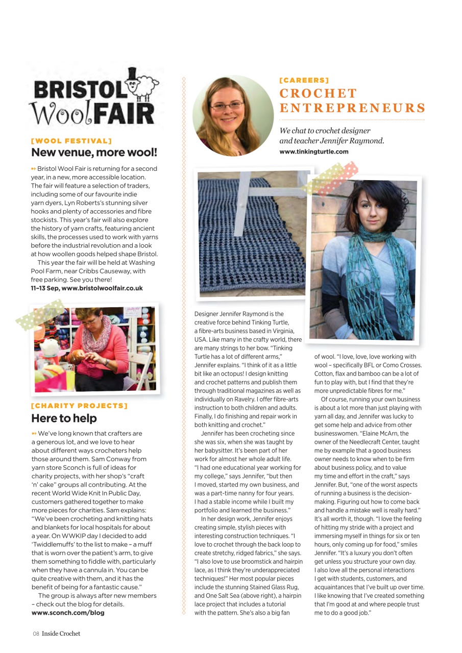 Inside Crochet Preview Pages