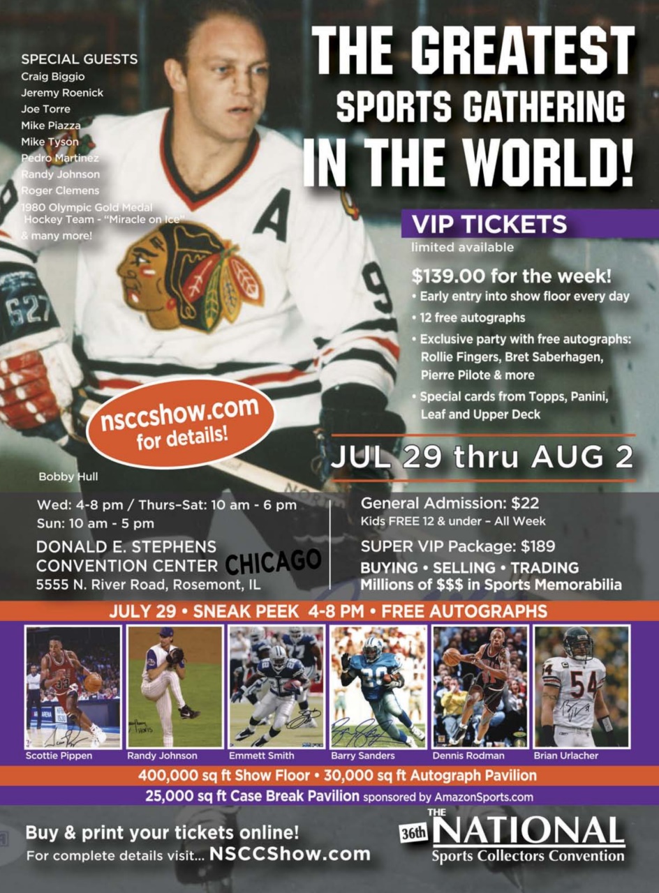 Beckett Hockey Magazine Preview Pages