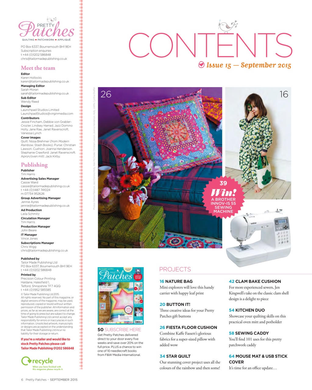 Pretty Patches Magazine Preview Pages