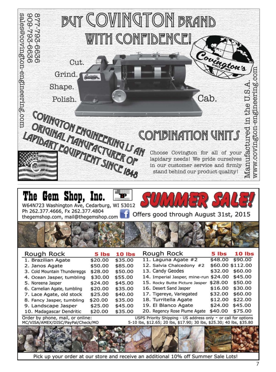 Rock&Gem Magazine Preview Pages