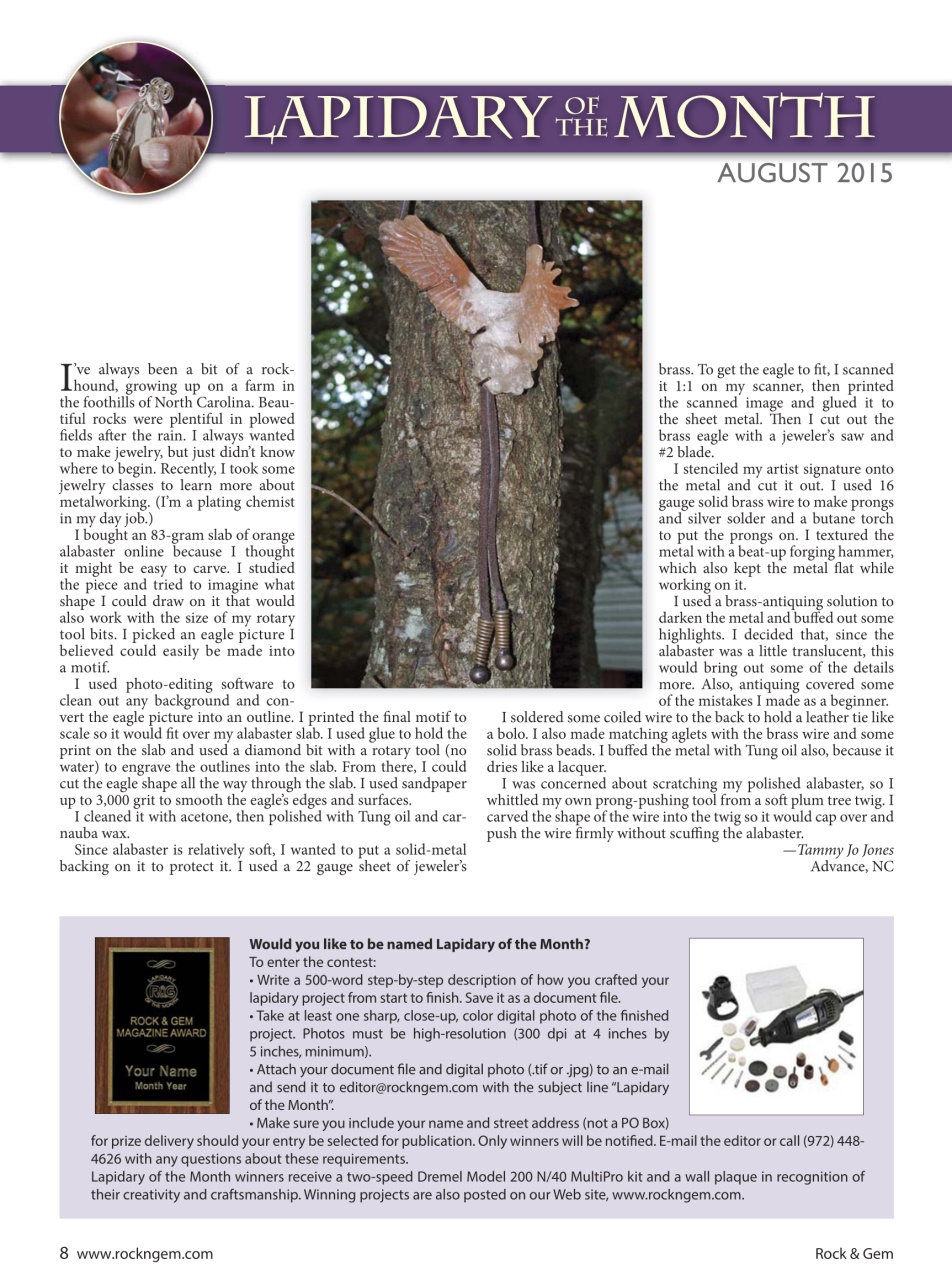 Rock&Gem Magazine Preview Pages