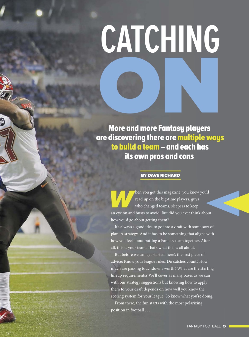 Beckett Football Magazine Preview Pages