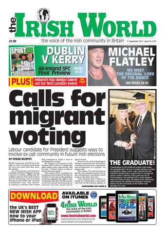 Irish World issue 17th September 2011