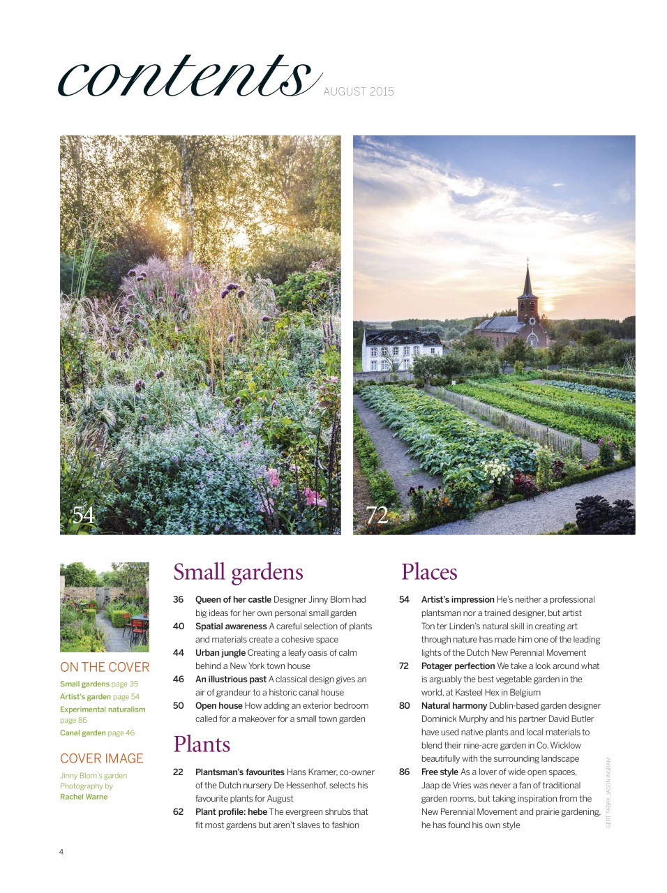 Gardens Illustrated Preview Pages