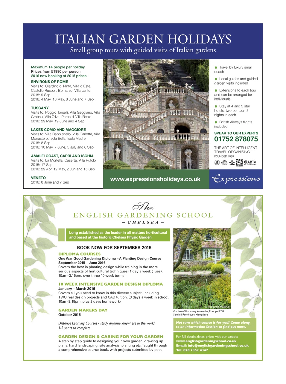 Gardens Illustrated Preview Pages