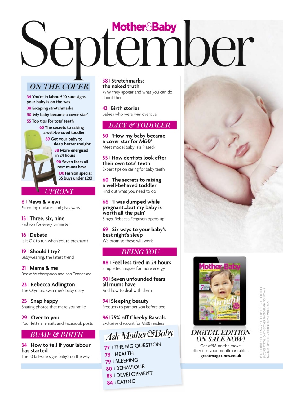 Mother & Baby Preview Pages