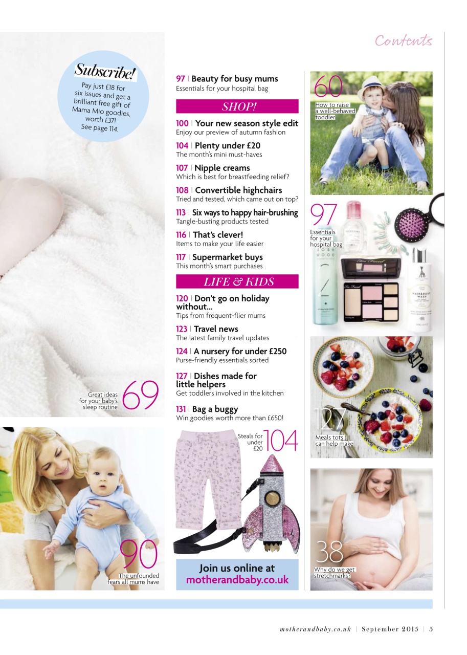 Mother & Baby Preview Pages