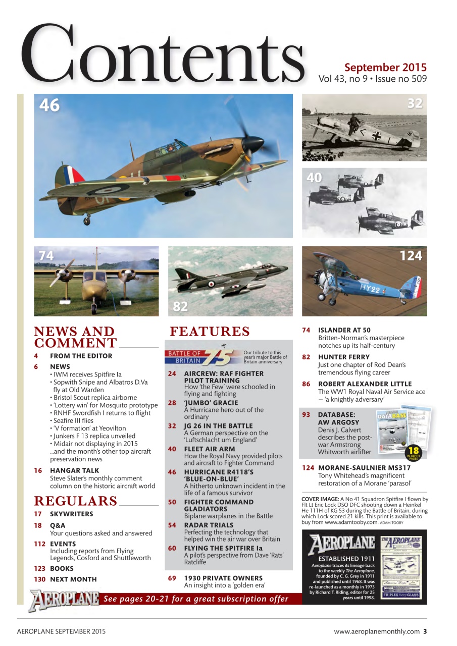 Aeroplane Preview Pages