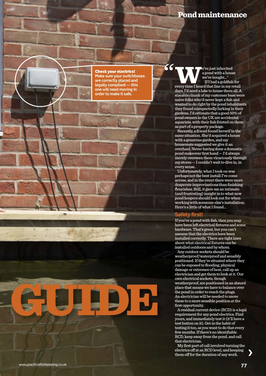 Practical Fishkeeping Preview Pages