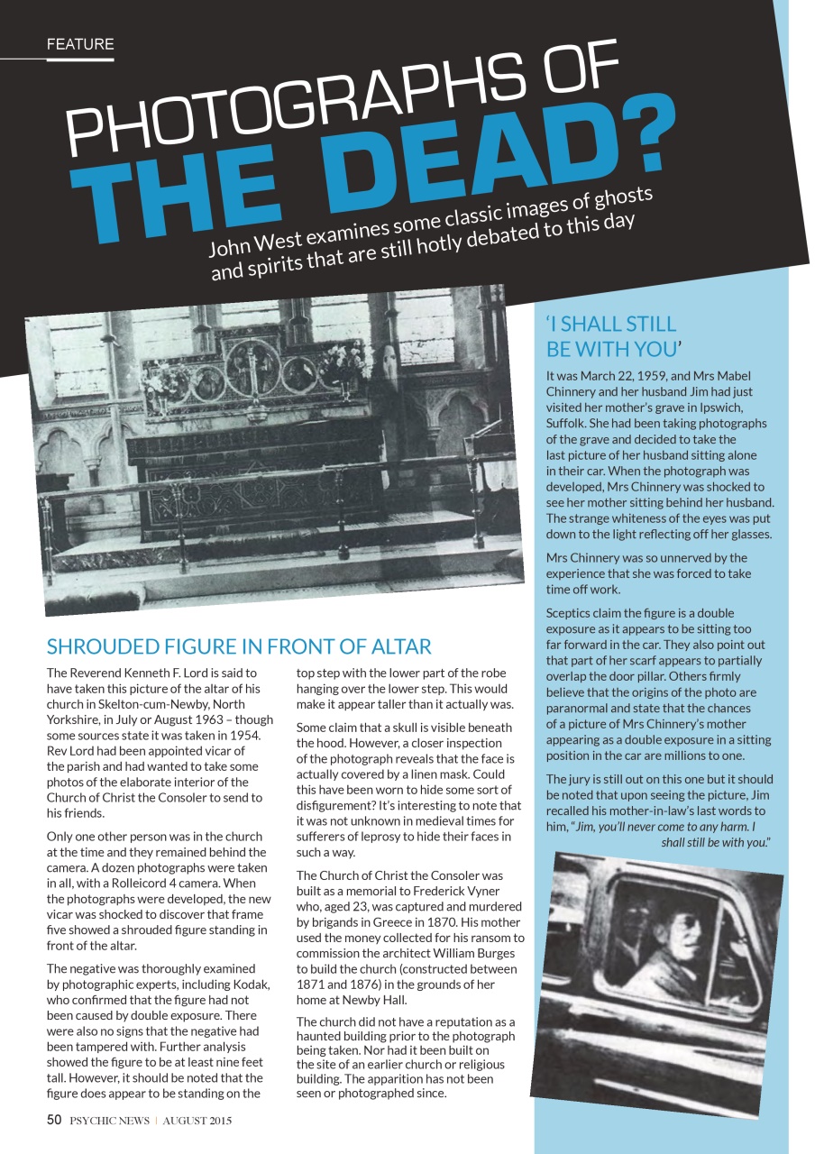 Psychic News Preview Pages