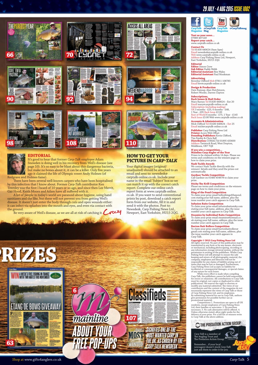 Carp-Talk Preview Pages