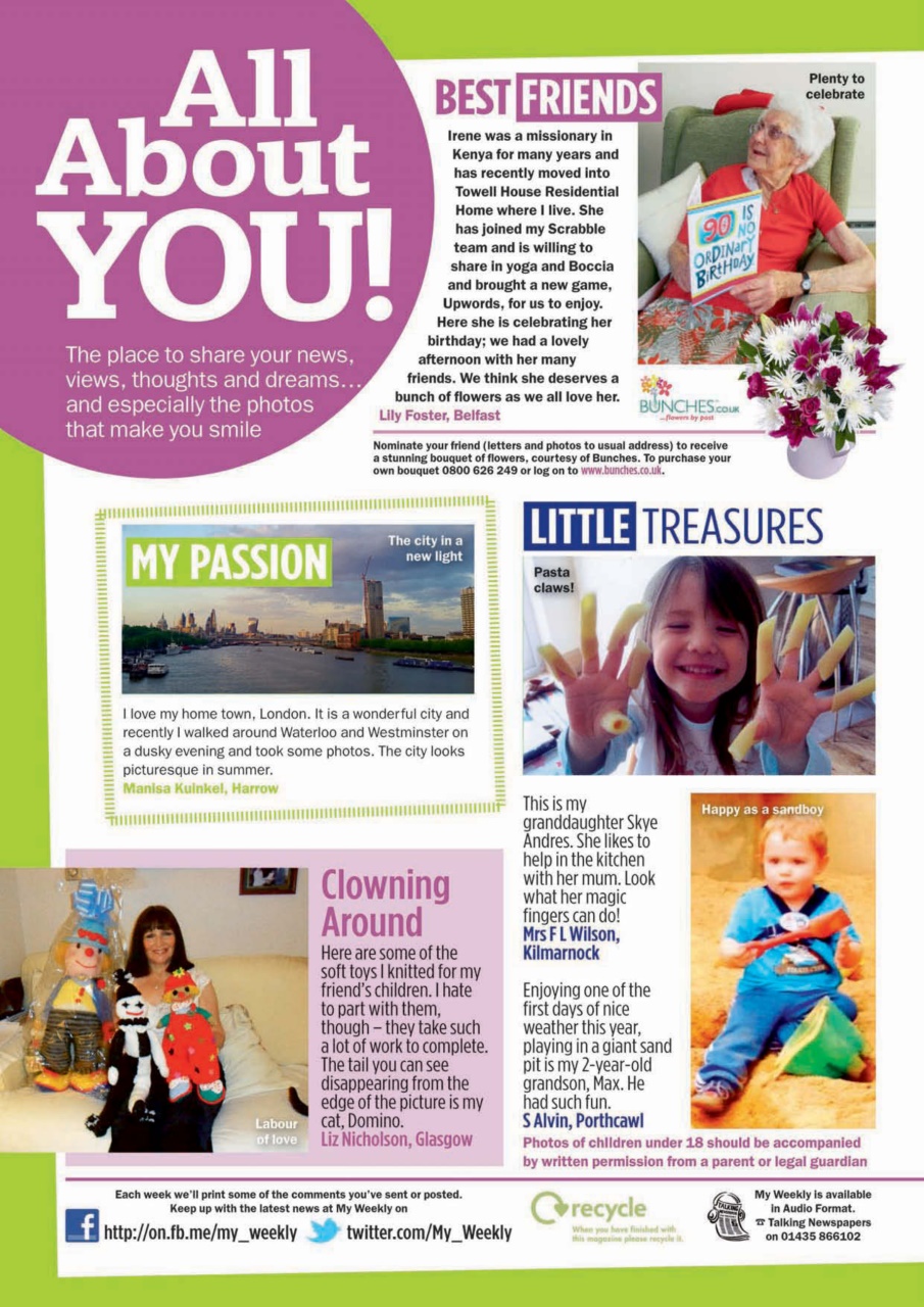 My Weekly Preview Pages