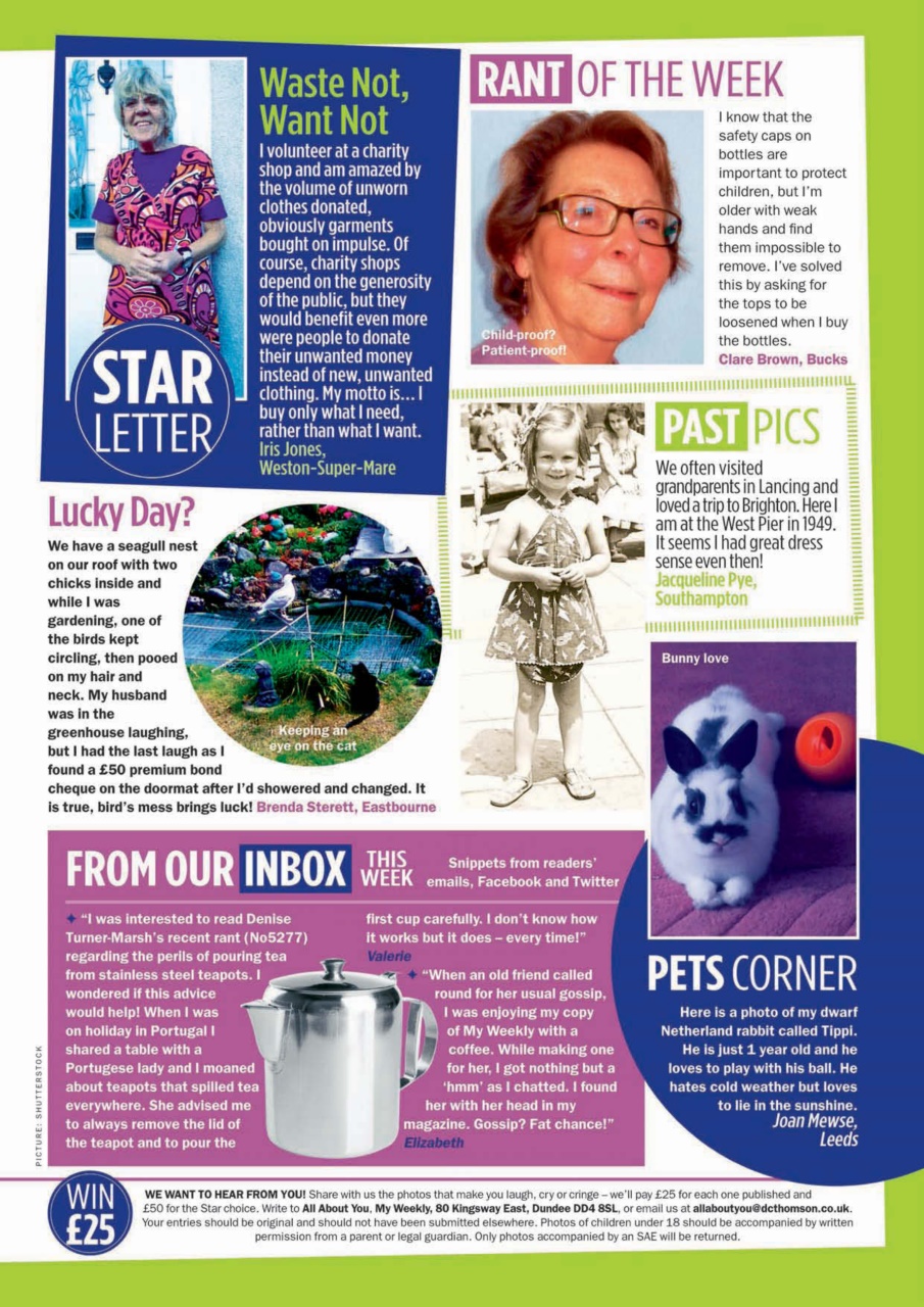 My Weekly Preview Pages