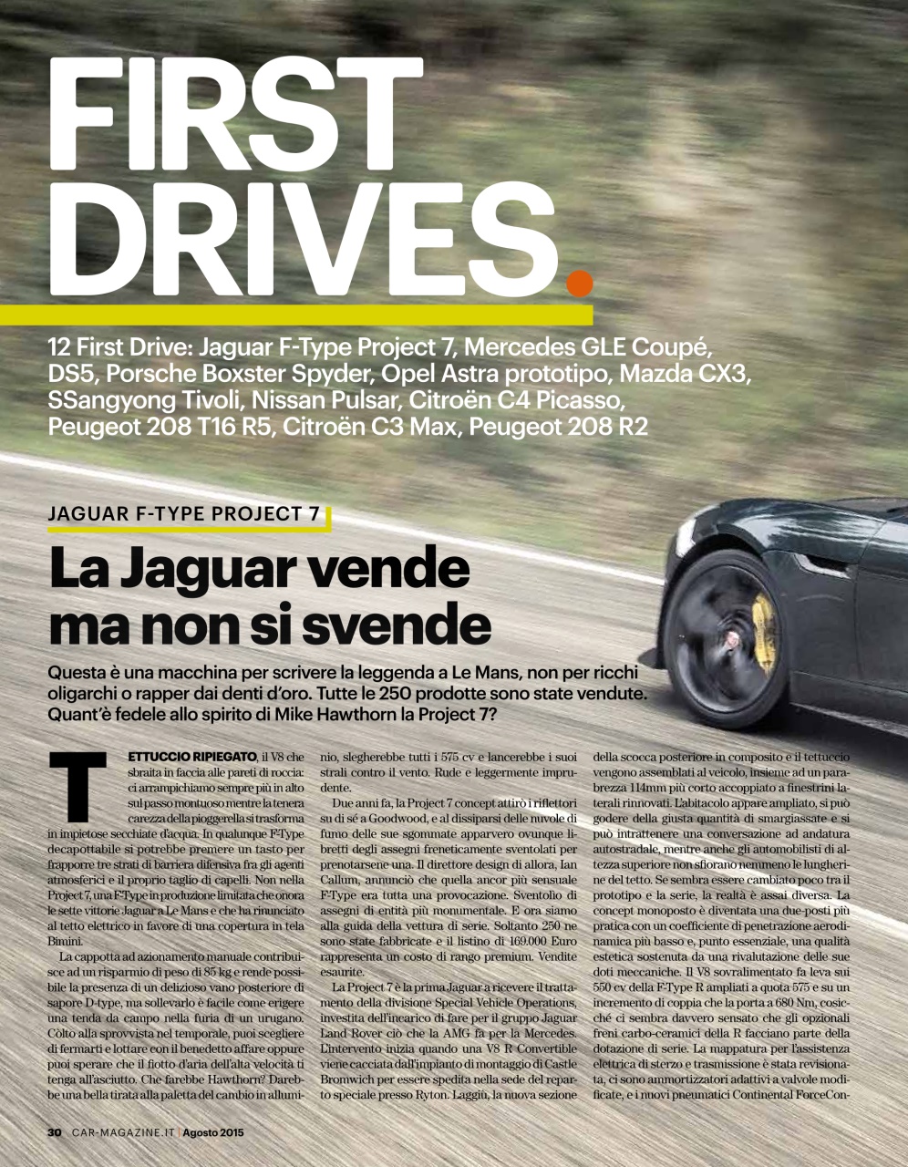 CAR magazine Italia Preview Pages