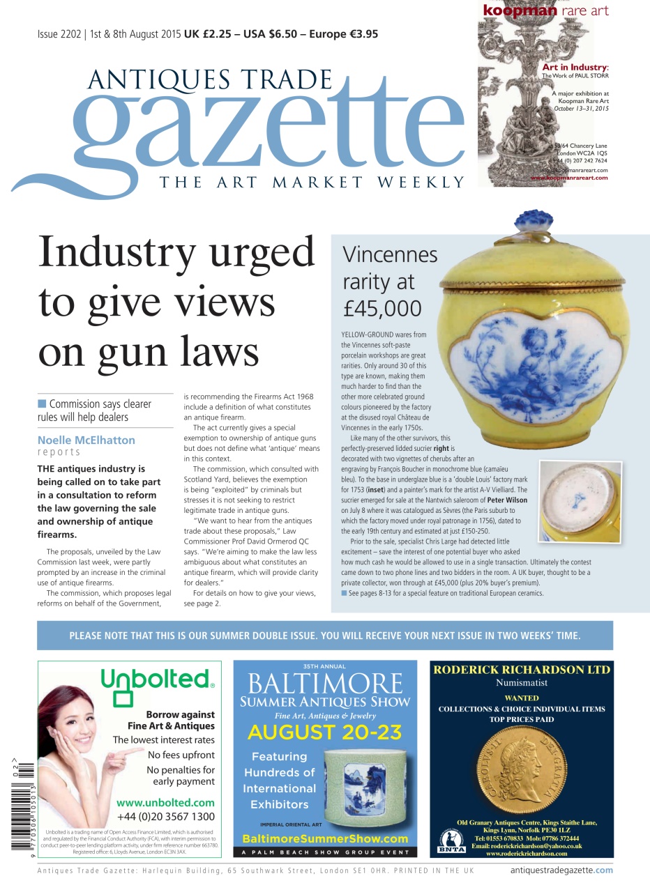 Antiques Trade Gazette Preview Pages