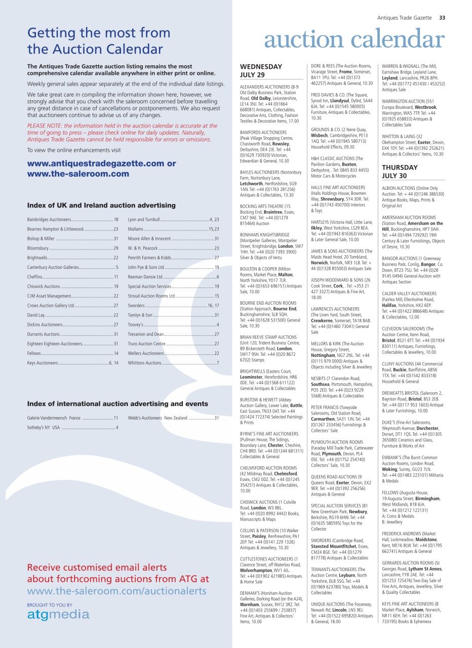 Antiques Trade Gazette Preview Pages