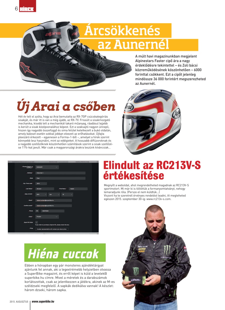 SuperBike Hungary Preview Pages