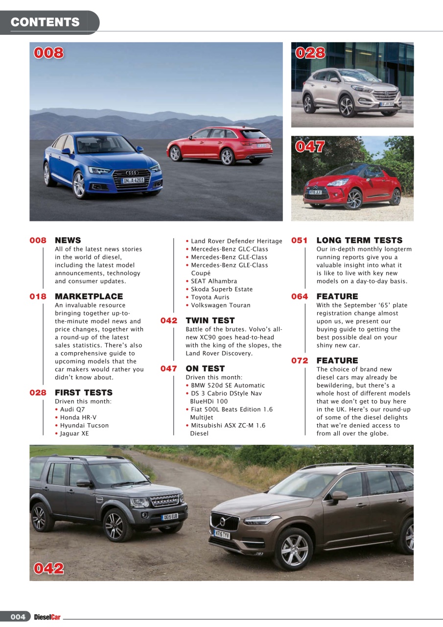 Diesel&EcoCar Magazine Preview Pages