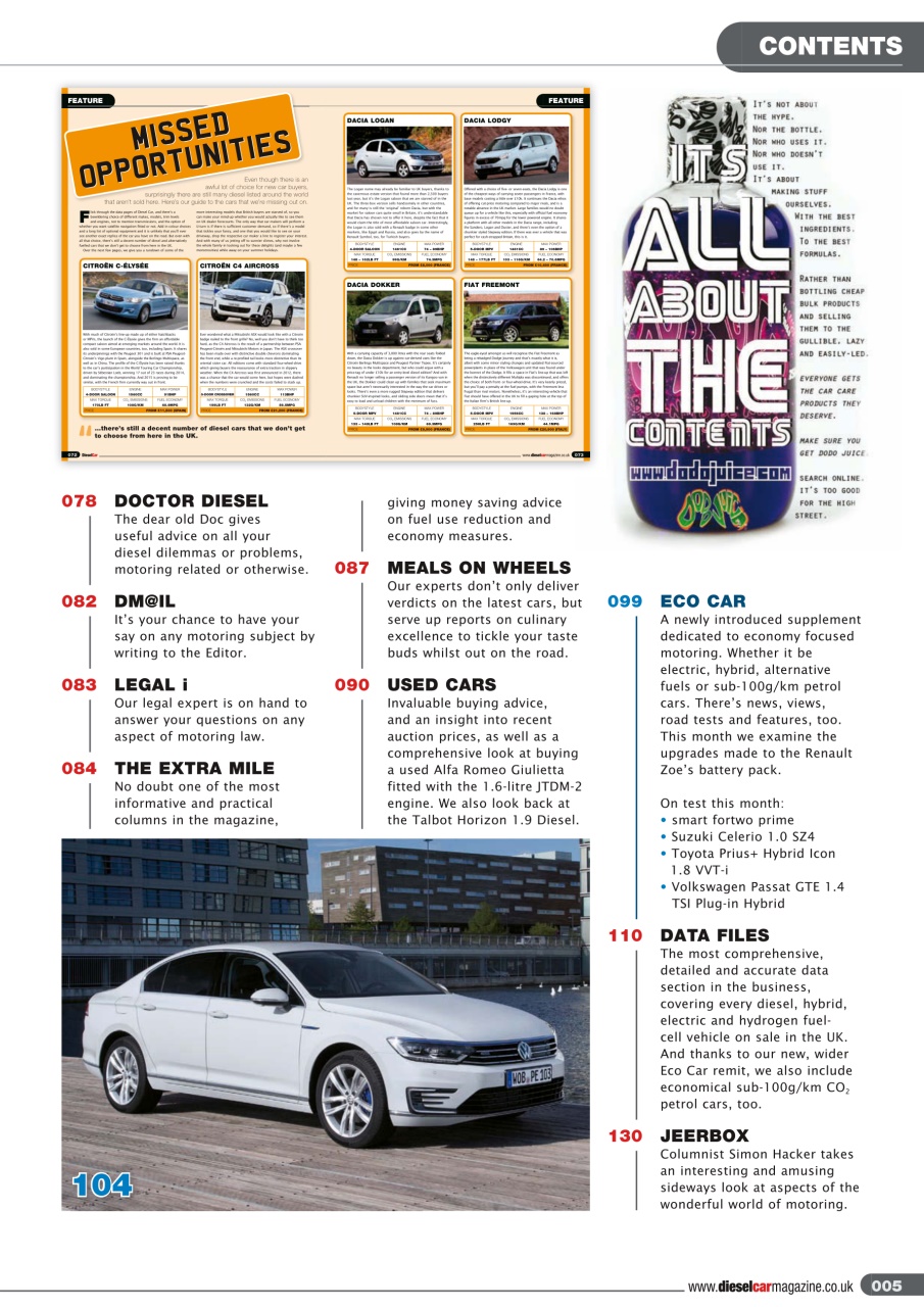 Diesel&EcoCar Magazine Preview Pages