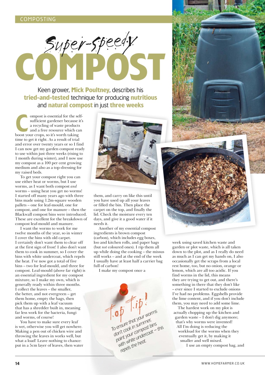 Home Farmer Magazine Preview Pages