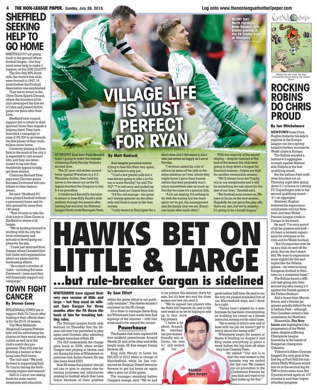The Non-League Football Paper Preview Pages