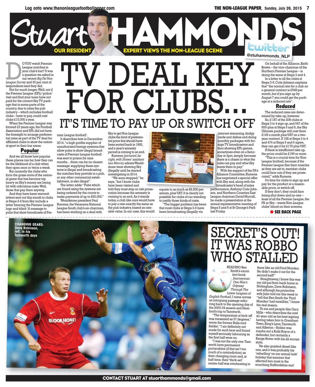 The Non-League Football Paper Preview Pages