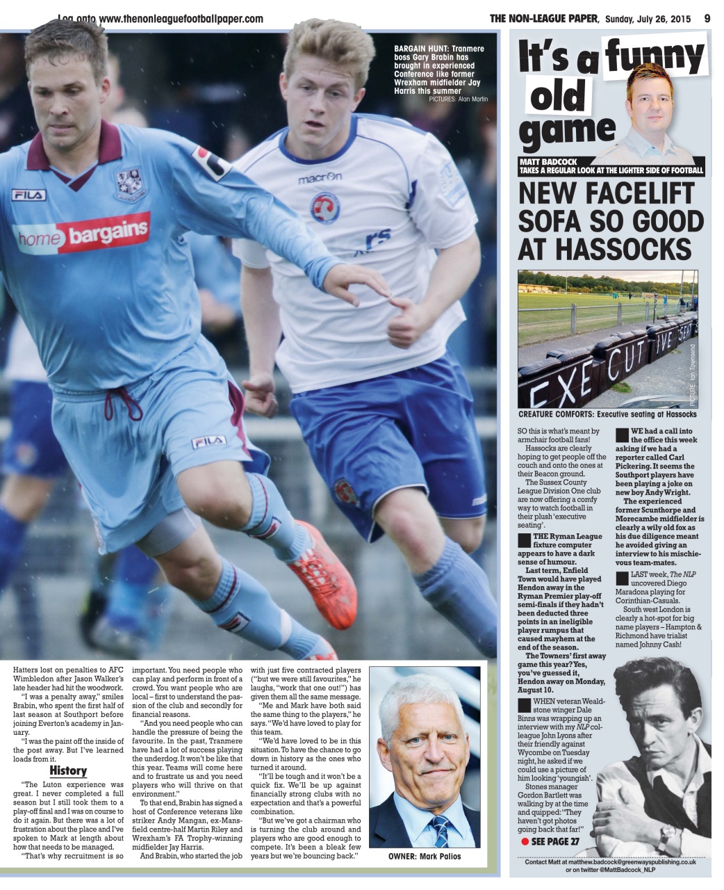The Non-League Football Paper Preview Pages