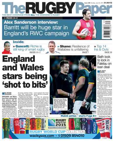 The Rugby Paper issue 26th July 2015