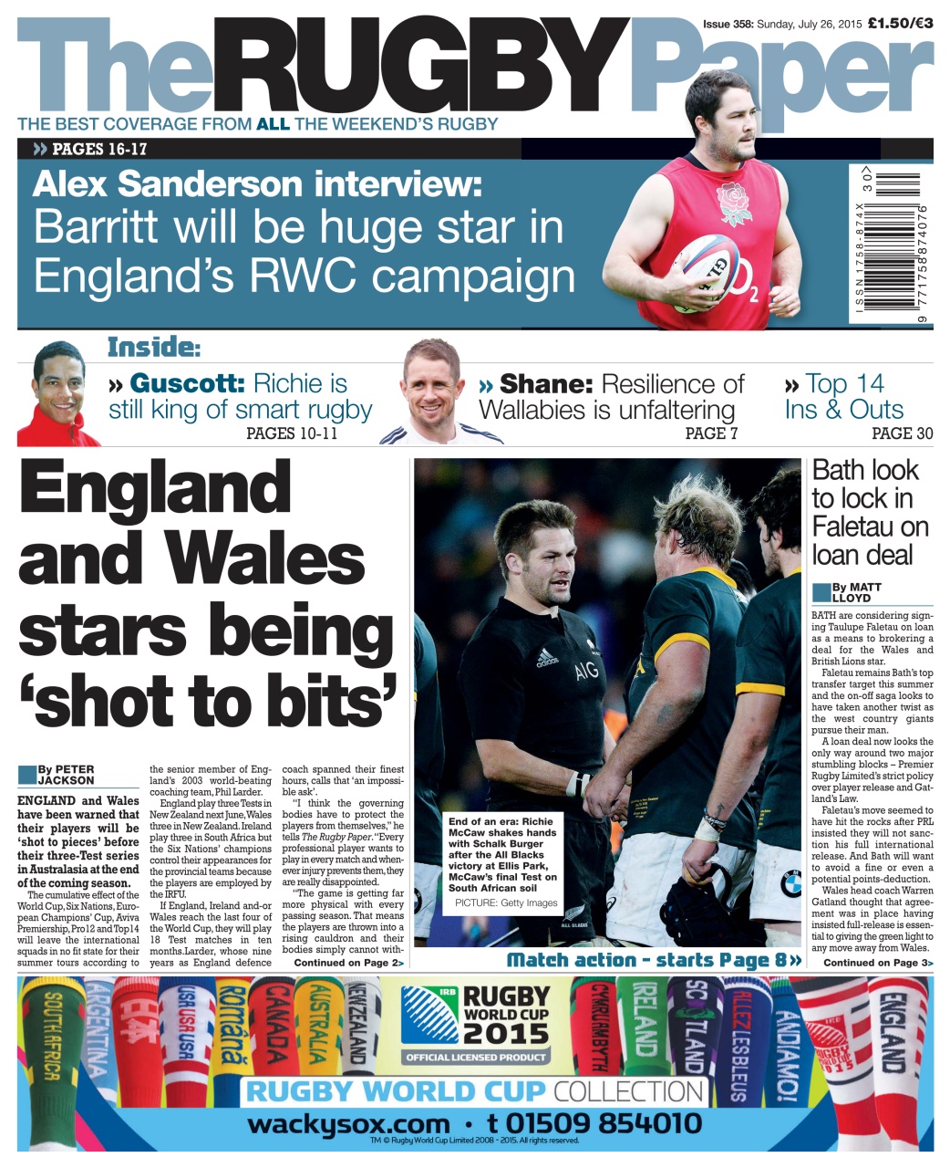 The Rugby Paper Preview Pages