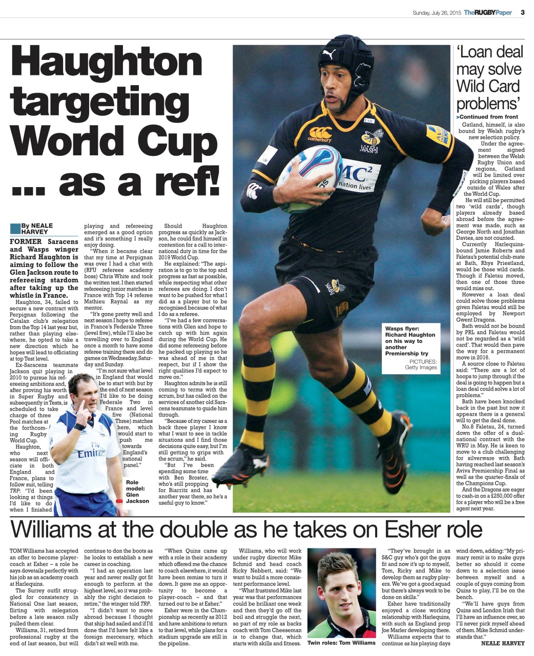 The Rugby Paper Preview Pages