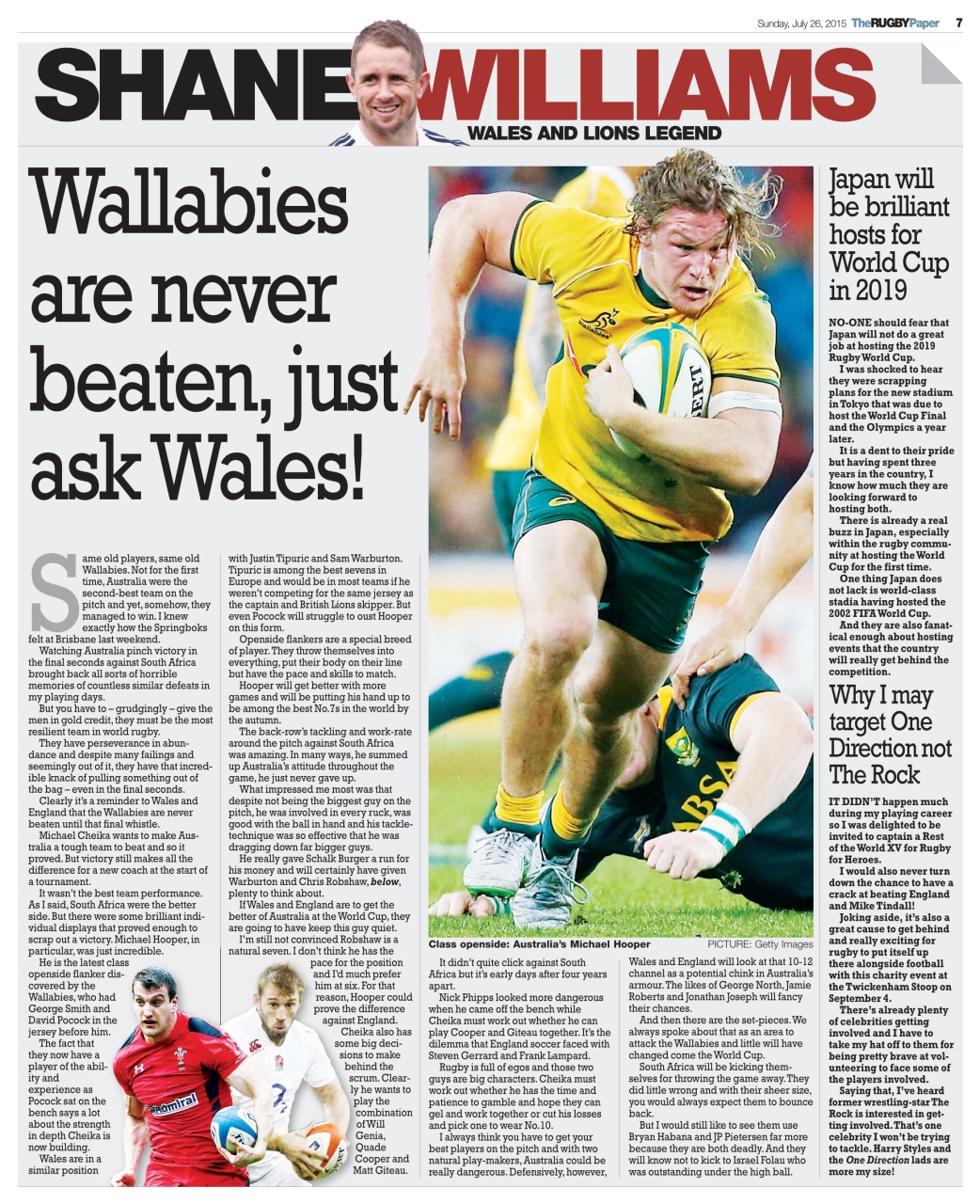 The Rugby Paper Preview Pages