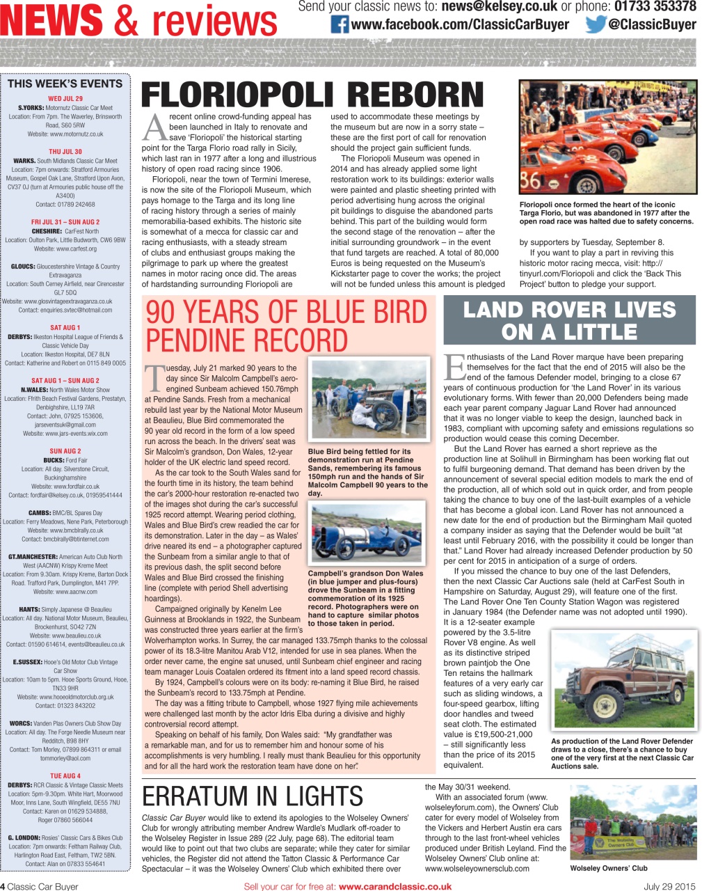 Classic Car Buyer Preview Pages