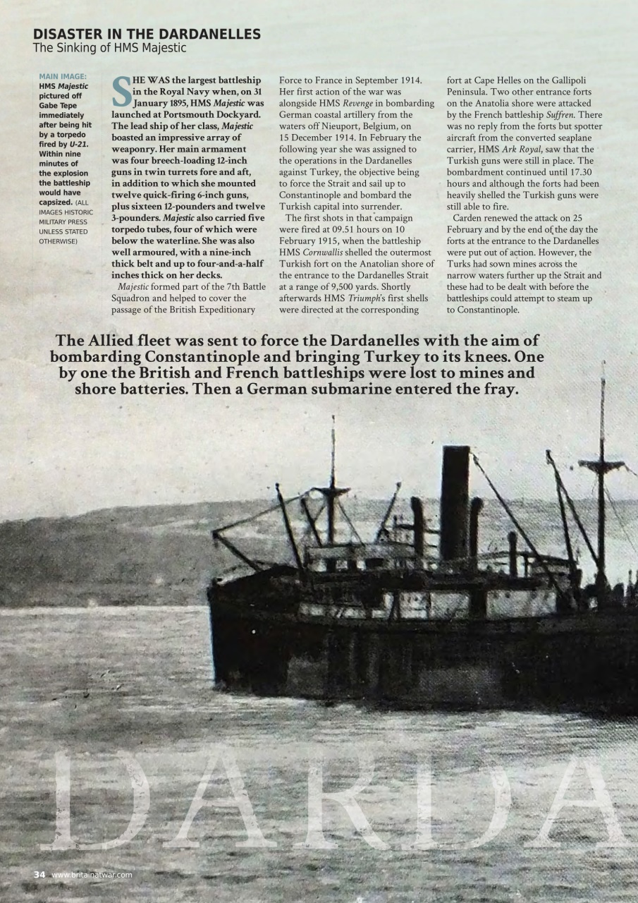 Britain at War Magazine Preview Pages