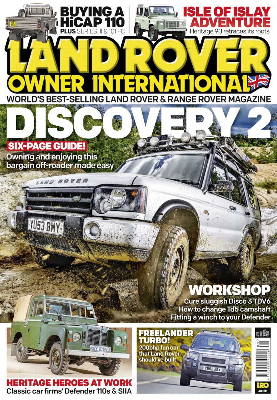 Land Rover Owner Preview Pages