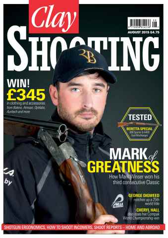 Clay Shooting issue August 2015