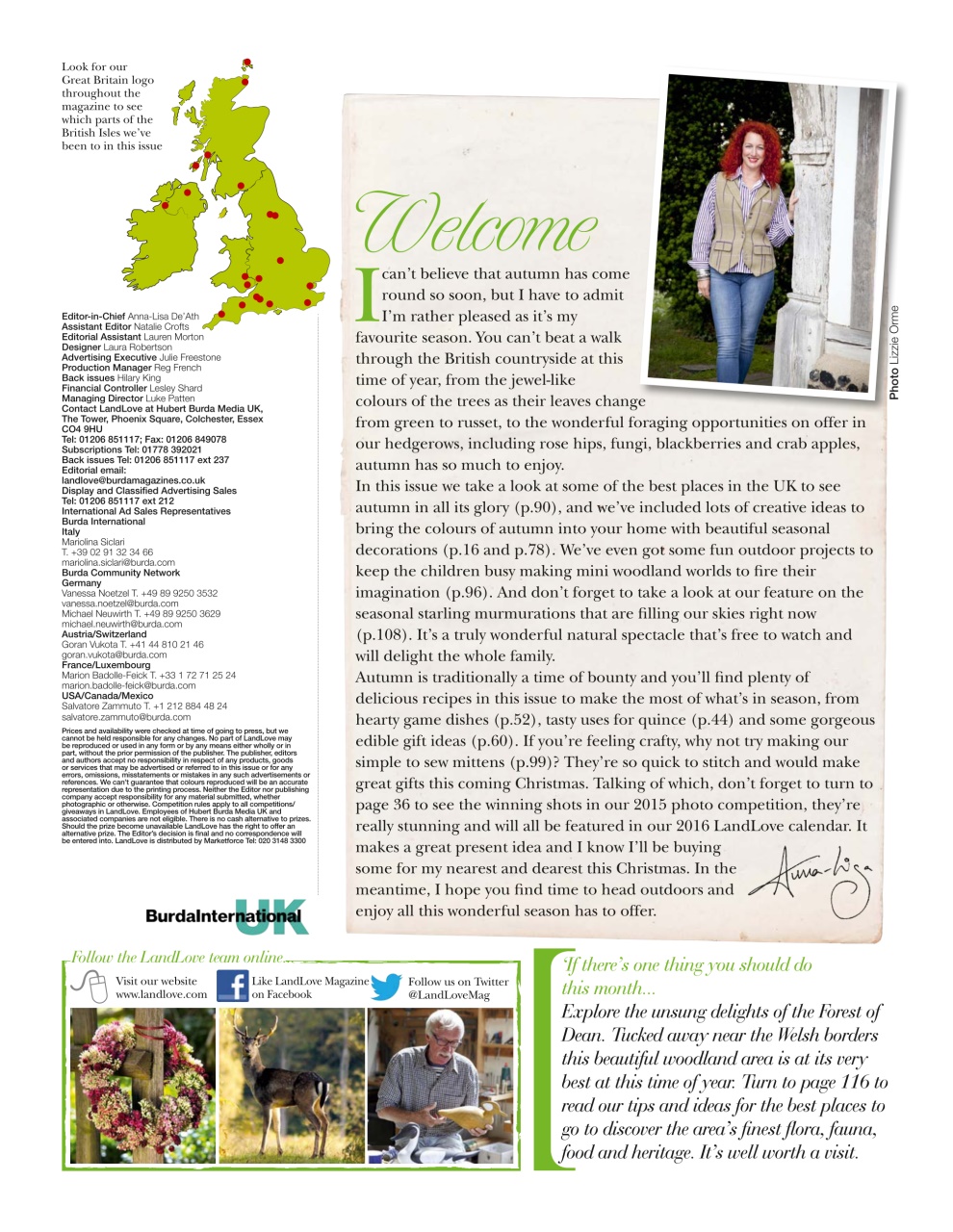 LandLove Magazine Preview Pages