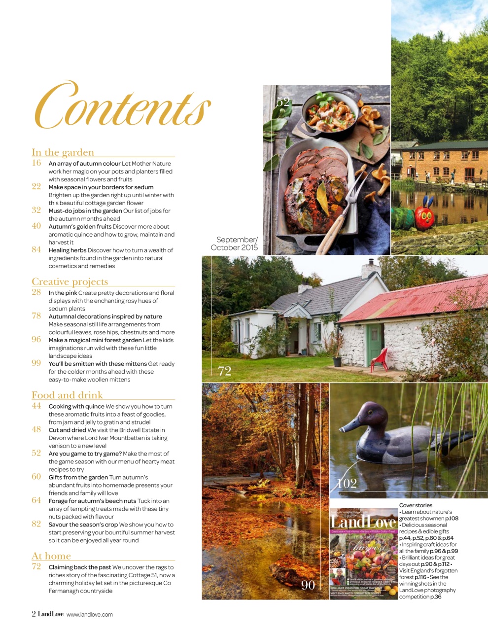 LandLove Magazine Preview Pages