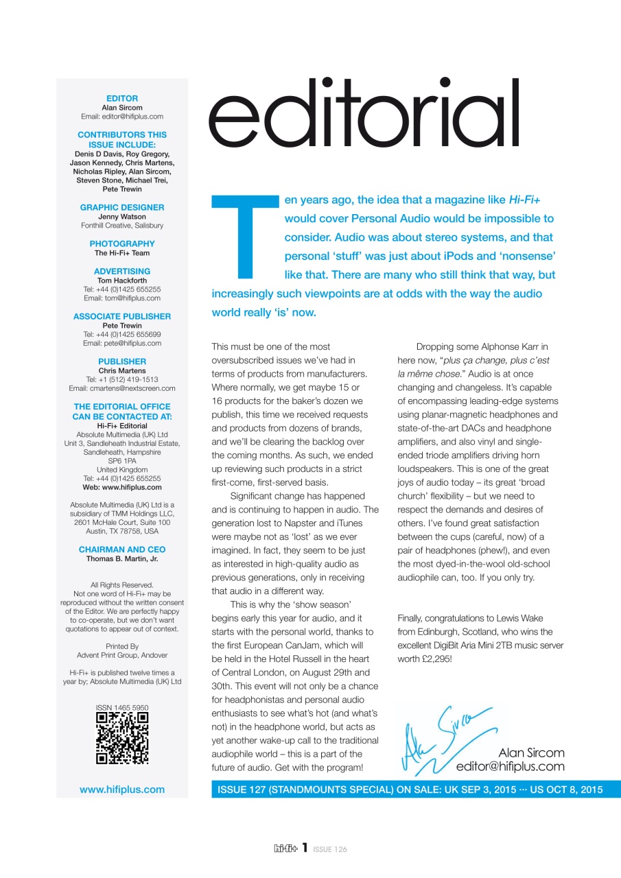 hi-fi+ Global Network Preview Pages